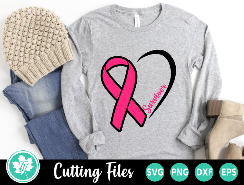 Breast Cancer SVG | Survivor SVG - So Fontsy