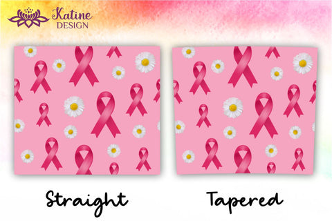 Breast cancer tumbler, Breast cancer awareness, Pink tumbler, Cancer ribbon png, Tumbler Sublimation Wrap Design for 20 oz Skinny Tumbler Straight and Tapered PNG Sublimation KatineDesign 