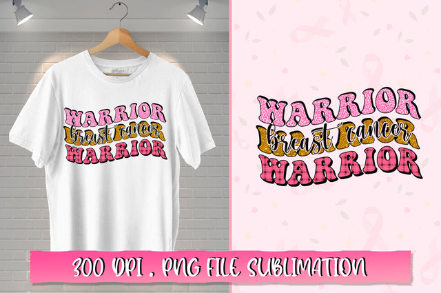 Breast cancer warrior Retro Sublimation SVG Shetara Begum 