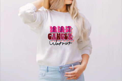 Breast Cancer Warrior Sublimation SVGArt 