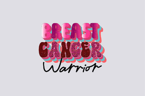Breast Cancer Warrior Sublimation SVGArt 