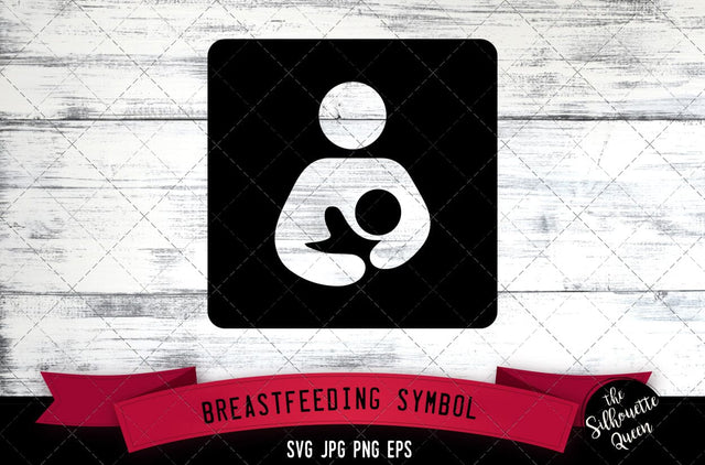 Breastfeeding symbol Icon SVG -Vector Symbol Commercial & Personal Use- Cricut,Silhouette,Cameo,Vinyl Cut SVG Loveleen Kaur 