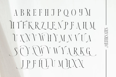 Brecia Lovely Font Arterfak Project 
