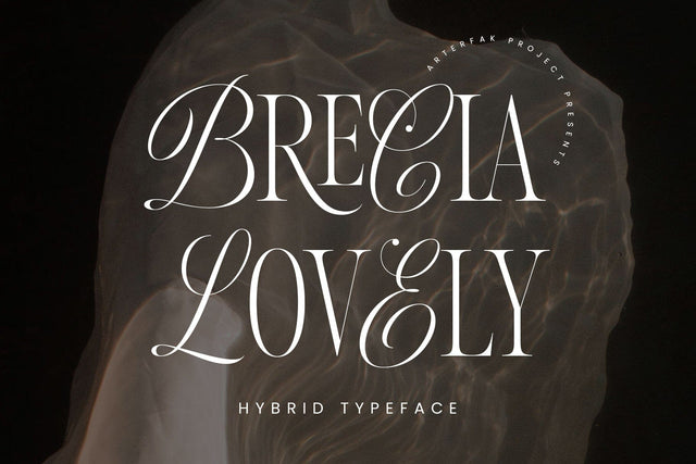 Brecia Lovely Font Arterfak Project 