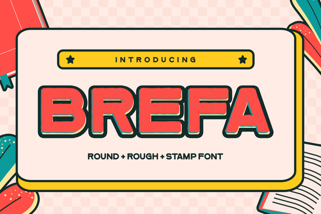 Brefa Font twinletter 
