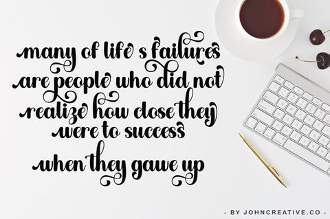 Bregline Script Font mr.johncreative.co 