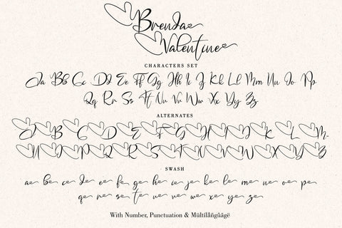 Brenda Valentine Font Letterara 
