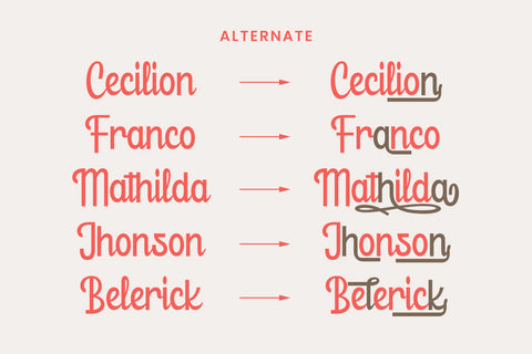 Bretanis - Lovely and Delicate Script Font ahweproject 