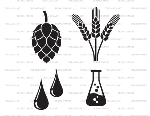Brewing Ingredients SVG TribaliumArtSF 