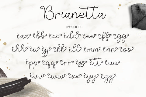 Brianetta Font AEN Creative Store 