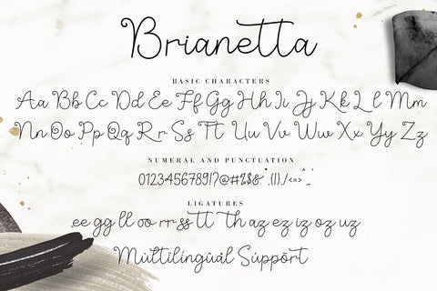 Brianetta Font AEN Creative Store 