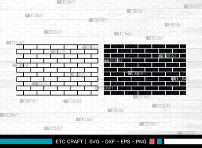 Brick Wall SVG, Brick Wall SVG, Brick Svg, Wall Svg, Brick Pattern Svg , Brick Icon Svg, Brick Wall SVG ETC Craft 
