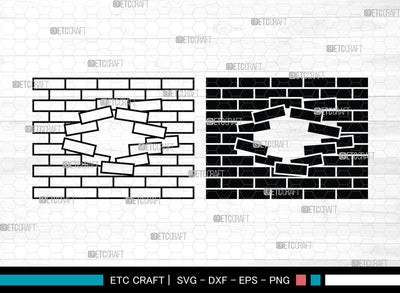 Brick Wall SVG, Brick Wall SVG, Brick Svg, Wall Svg, Brick Pattern Svg , Brick Icon Svg, Brick Wall SVG ETC Craft 