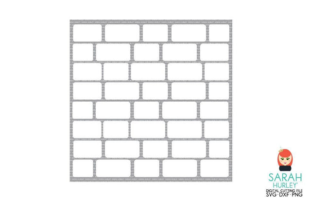 Bricks Mask SVG Sarah Hurley 