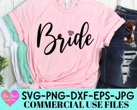 Bridal Party Svg Bundle - Bride To Be SVG SVG She Shed Craft Store 