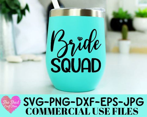 Bridal Party Svg Bundle - Bride To Be SVG SVG She Shed Craft Store 