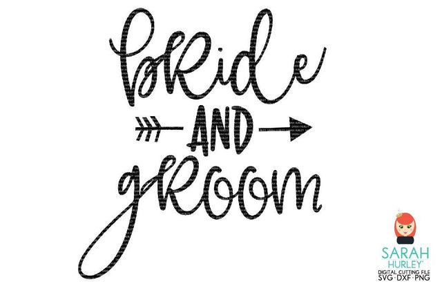 Bride And Groom SVG Sarah Hurley 