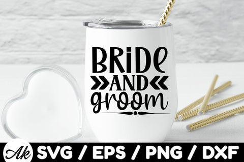 Bride and groom svg SVG akazaddesign 