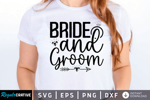 Bride and groom SVG SVG Regulrcrative 