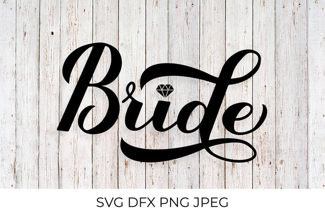 Bride calligraphy hand lettering SVG LaBelezoka 