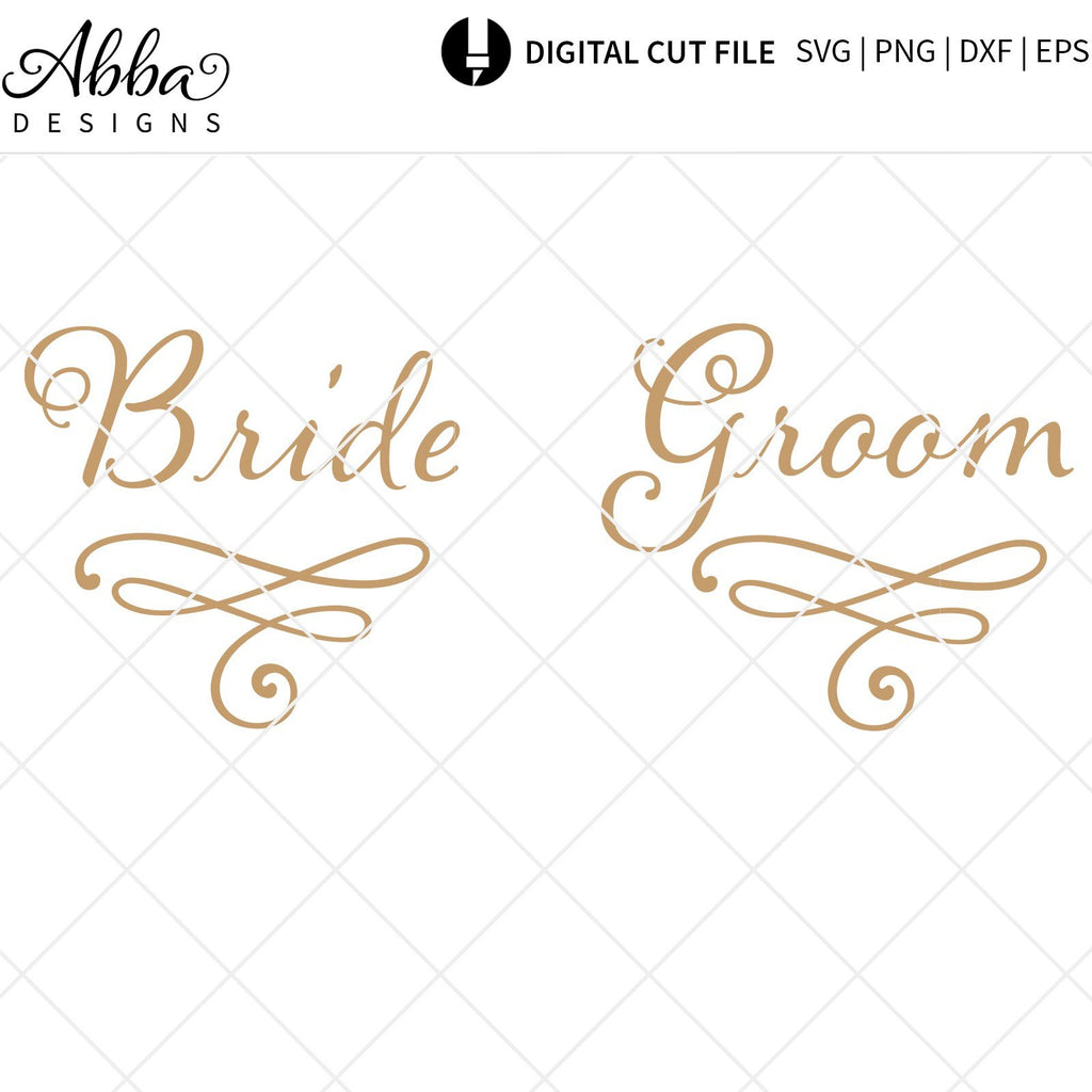 Bride Groom Ornamental Swash - So Fontsy
