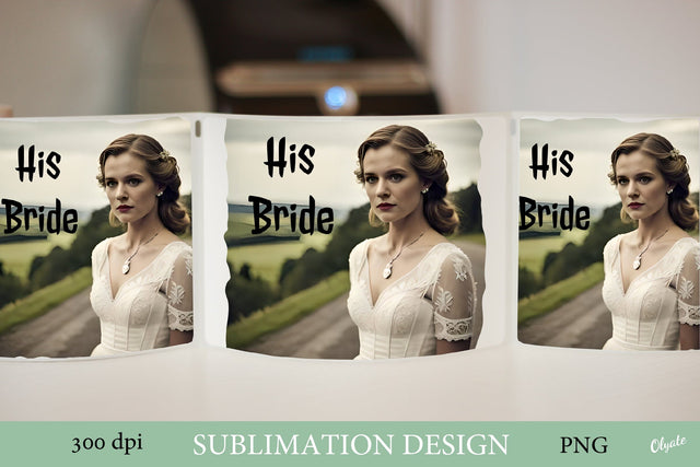 Bride Halloween Sublimation. His Bride. Halloween Wedding Sublimation Olga Terlyanskaya 