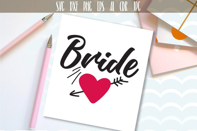 Bride Heart SVG SVG VectorSVGdesign 
