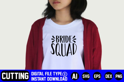 Bride Squad SVG CraftlabSvg29 