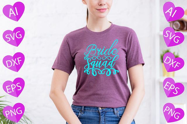 Bride Squad SVG CraftlabSvg29 