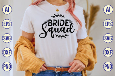 Bride Squad SVG shah alam 