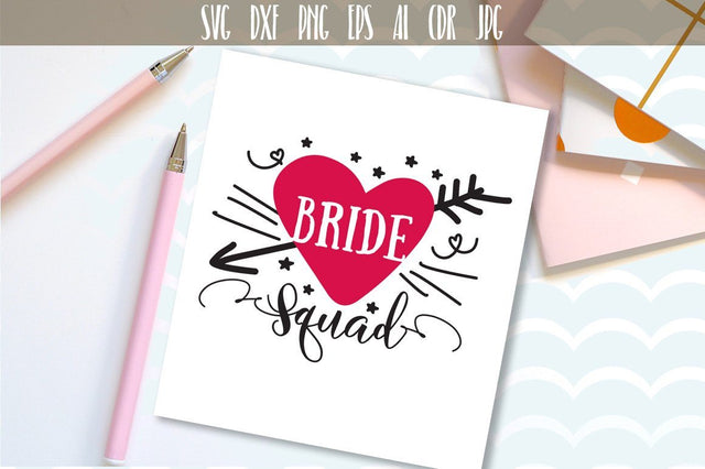 Bride Squad SVG SVG VectorSVGdesign 