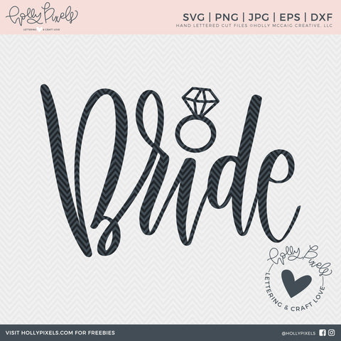 Bride SVG | Bride Ring SVG | Engagement SVG So Fontsy Design Shop 