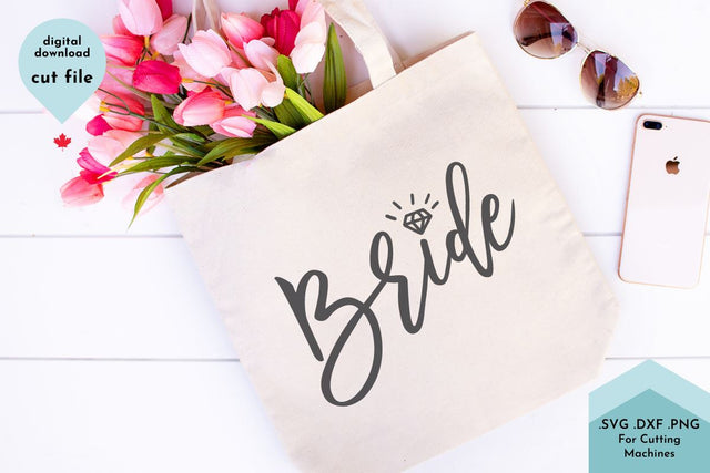 Bride SVG Cut File SVG Lettershapes 