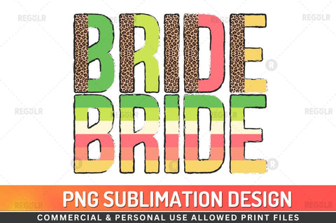 Bride SVG Sublimation Regulrcrative 