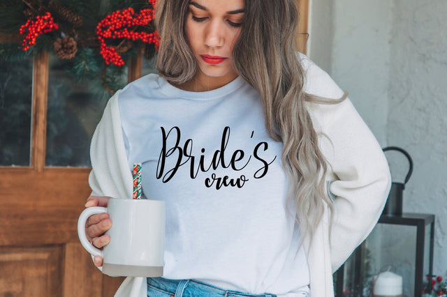 bride's crew svg SVG nirmal108roy 