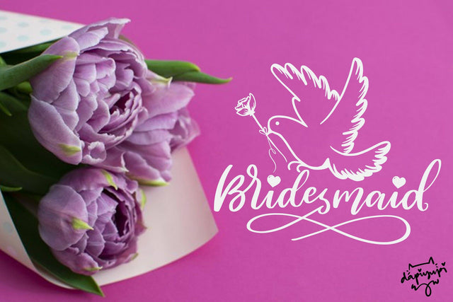Brides Maid SVG Bridal Quotes SVG dapiyupi store 