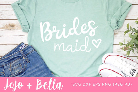 Bridesmaid SVG, Bachelorette Shirt Svg, Bridesmaid Gift SVG, Wedding Gift Svg, Bride SVG Files, Svg File for Cricut, Silhouette, Sublimation SVG Jojo&Bella 
