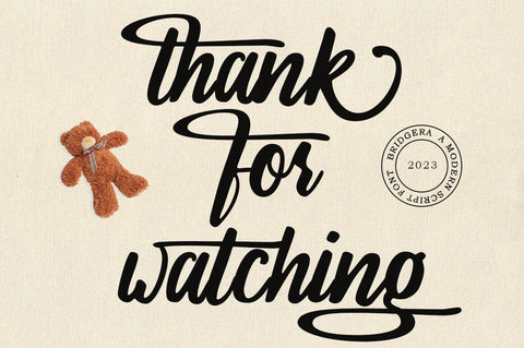 Bridgera script font Font Akrt Std 