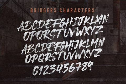 BRIDGERS BRUSH Font Fargun Studio 