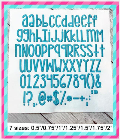 Bridgetown Embroidery Font Font Creative Appliques 