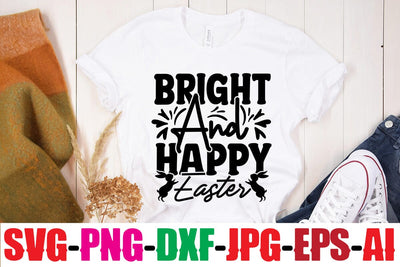 Bright And Happy Easter SVG MStudio 