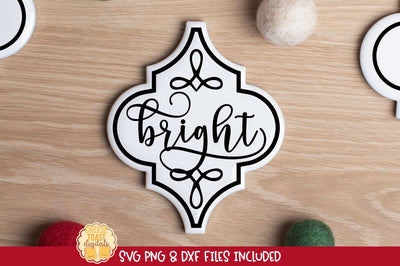 Bright | Arabesque Tile Ornament SVG SVG Cheese Toast Digitals 