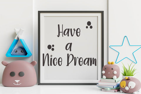 Bright Dream Font Supersemar Letter 