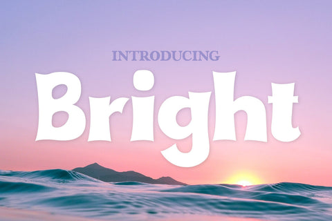 Bright Font Font Fox7 By Rattana 