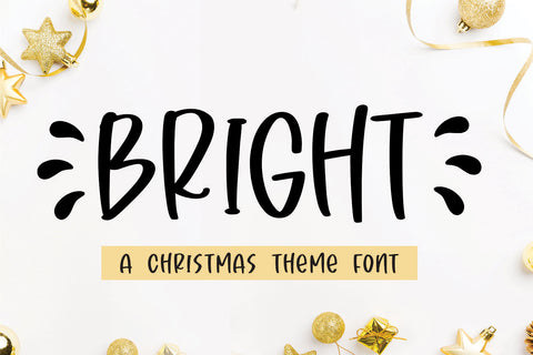 BRIGHT Font Mozarella 