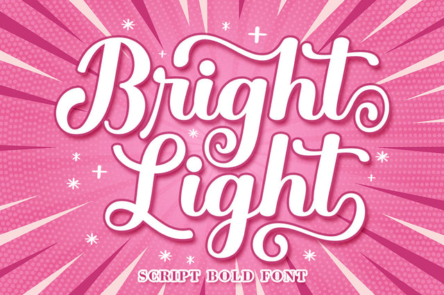 Bright Light Font Rotterlab studio 