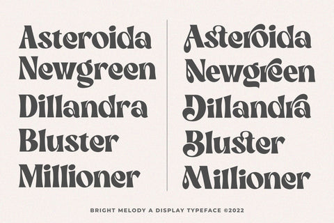 Bright Melody Font Zeenesia Std 