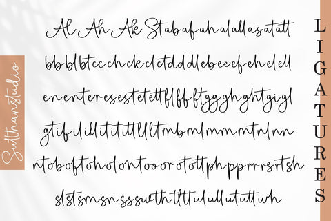 Bright Star Font Sulthan studio 