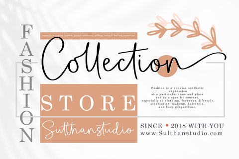 Bright Star Font Sulthan studio 