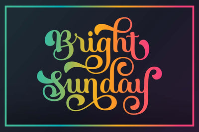 Bright Sunday Font love script 
